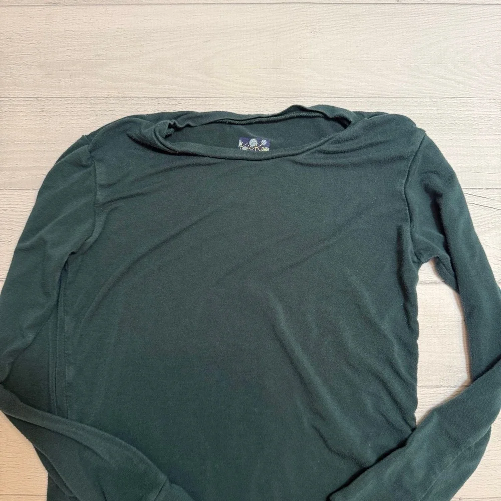 Kickee pants Kickee kids teal long sleeve Pajama top‎ size 8